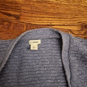 L.L. Bean Periwinkle Women's Cardigan Sweater